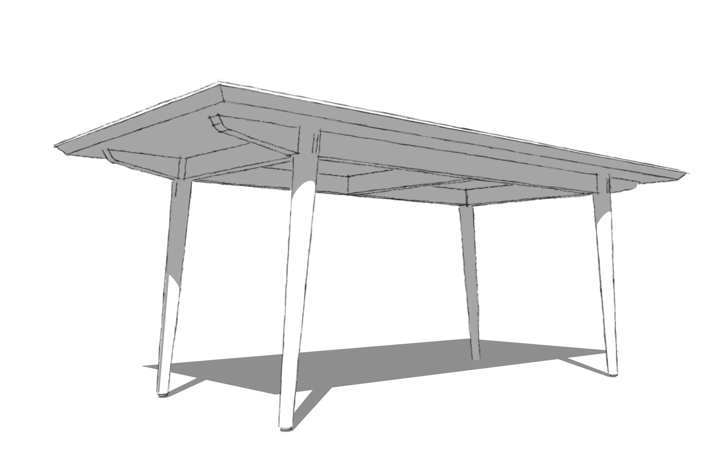Geanimeerde tafel